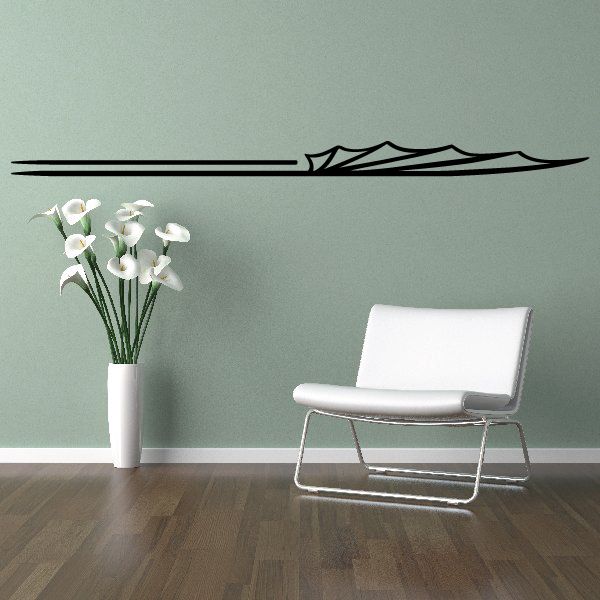 Vehicle Pinstripe Vinyl Decal - Car Decal - Wall Decal - MC756