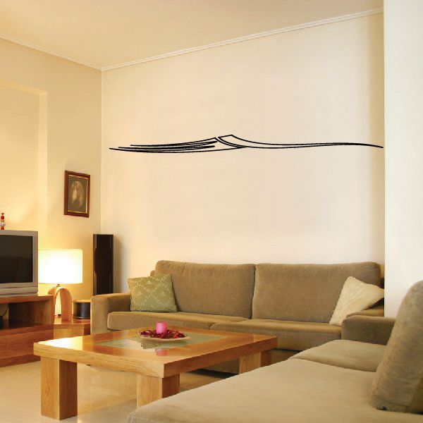 Vehicle Pinstripe Vinyl Decal - Car Decal - Wall Decal - MC987